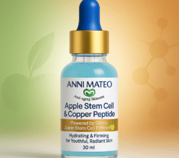 Swiss apple stem cell and triple copper peptide serum