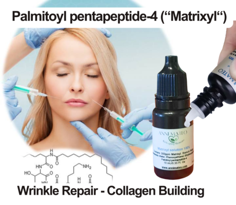 matrixyl palmitoyl pentapetide-4 anti wrinkle collagen building serum booster