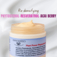 Re-densifying phytoestrogen cream with phytosterol resveratrol and acai berry