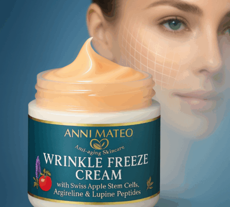 Wrinkle Freeze Cream with Swiss Apple Stem Cells, Argireline and Lupine peptides